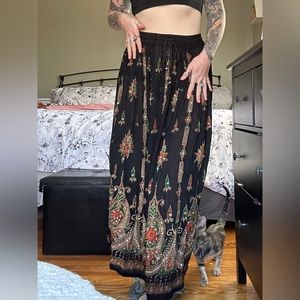 Handmade jingle skirt from India